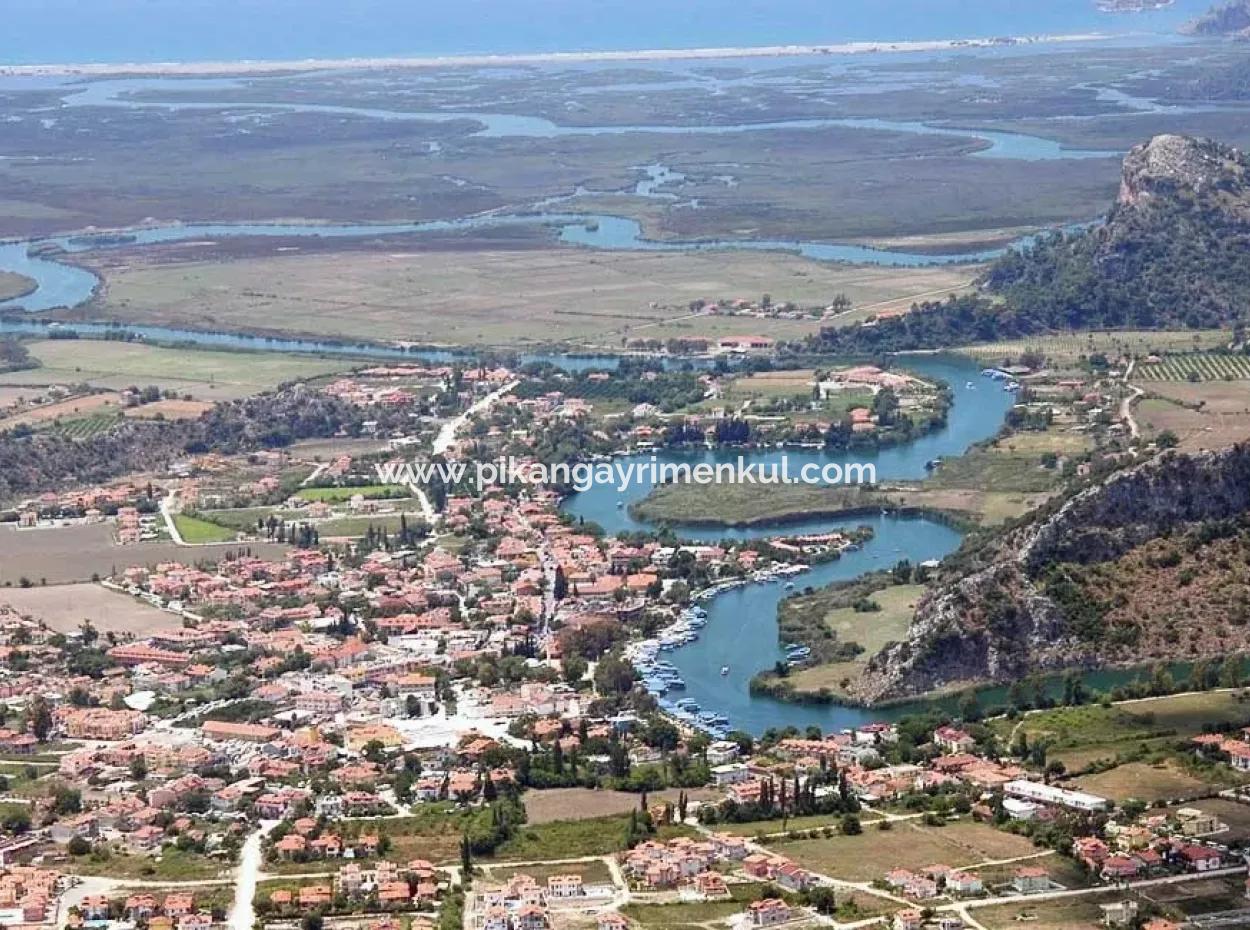 Ortaca, Dalyan Zentrum, 1500 M2, Wohn- Und Hotelgrundstück Zu Verkaufen