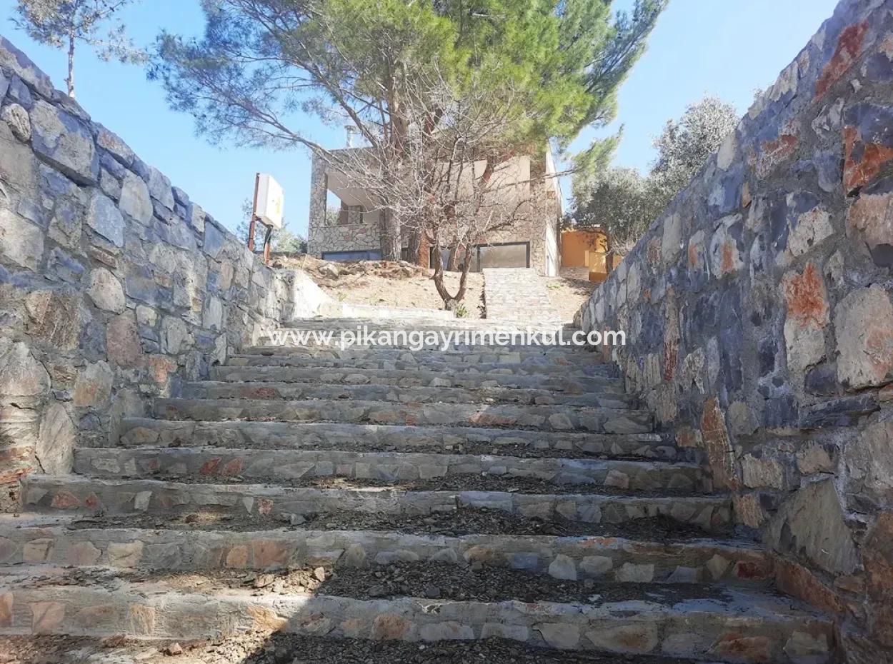 Mugla Dalyan Gokbel Steinhaus Mit Meerblick Zu Vermieten