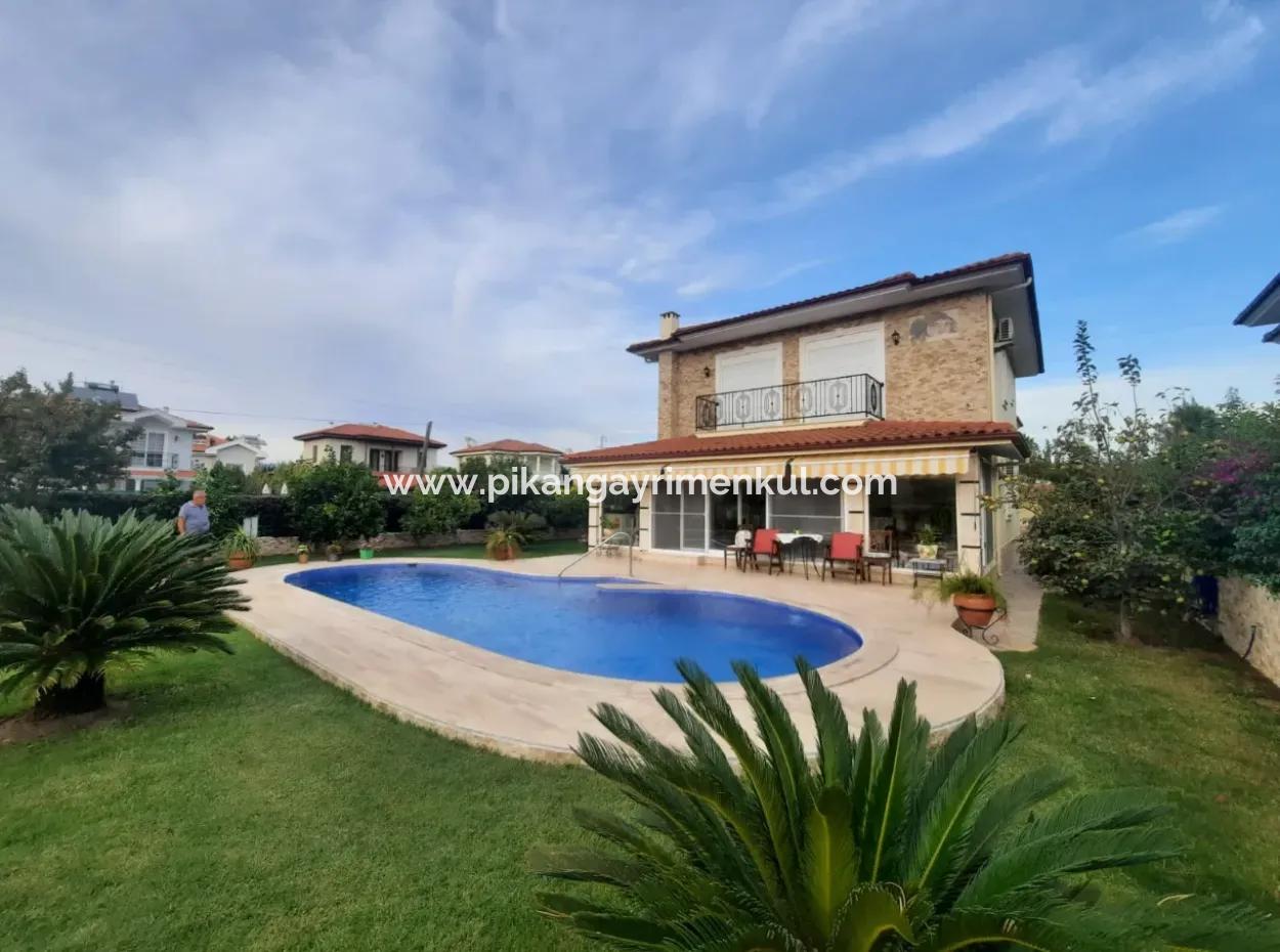 Luxus Freistehende 4 1 Villa Mit Pool In Mugla Dalyan Zu Verkaufen