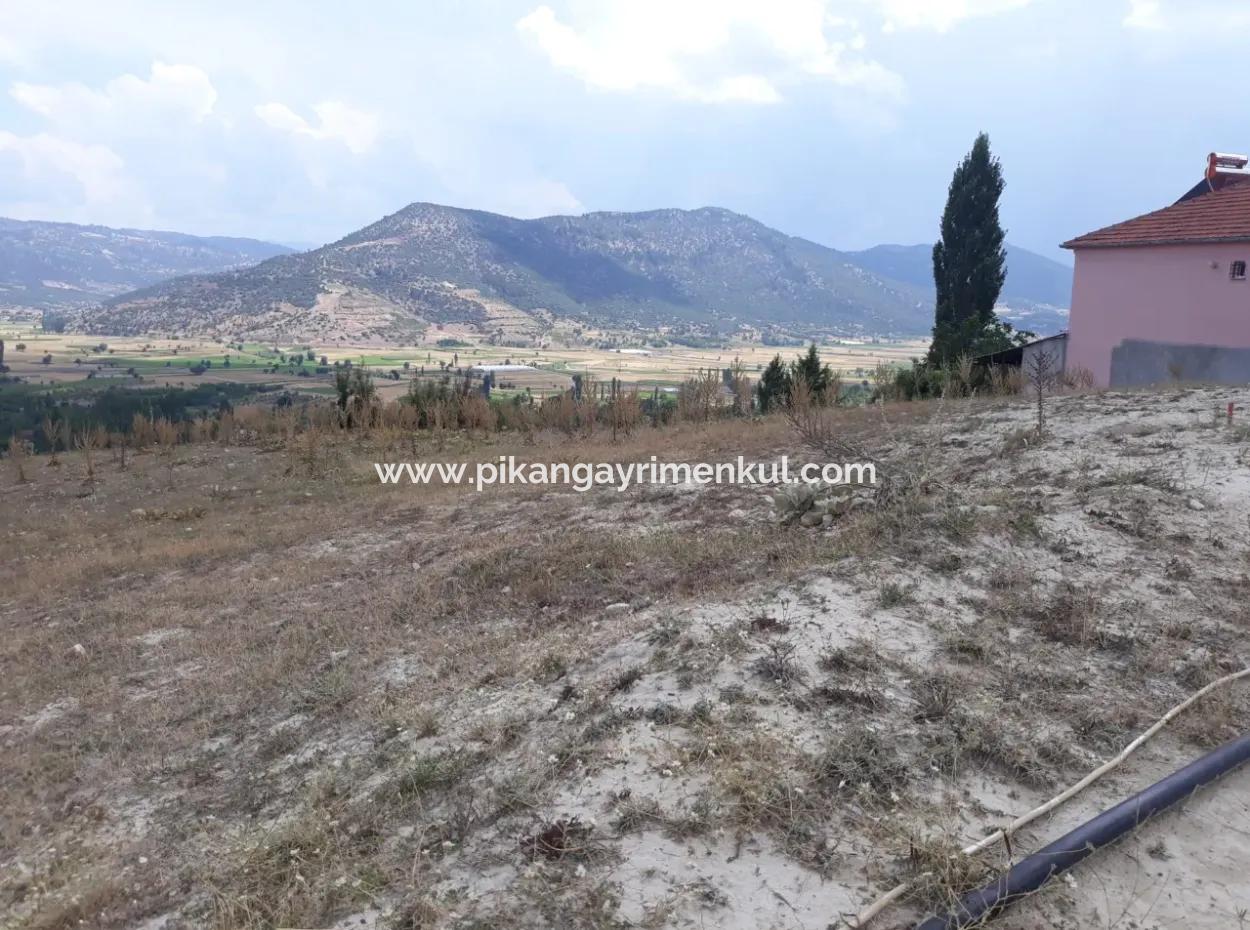 Denizli -Çameli- Belevi Mah. Autobahn Seite 500 M2 Zoned Land Zum Verkauf