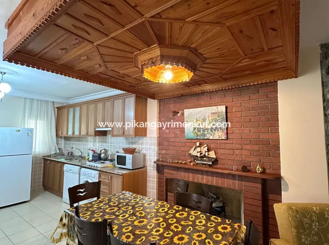 3 1 Unabhängige Möblierte Steinvilla Zur Miete In Einer Anlage Von 6 Villen In Dalyan, Muğla