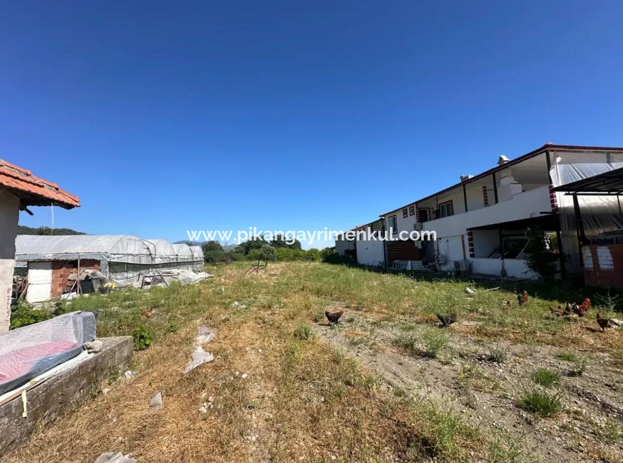 1073 M2 Grundstück Und Dorfhaus Zum Verkauf In Ortaca Ekşiliyurt