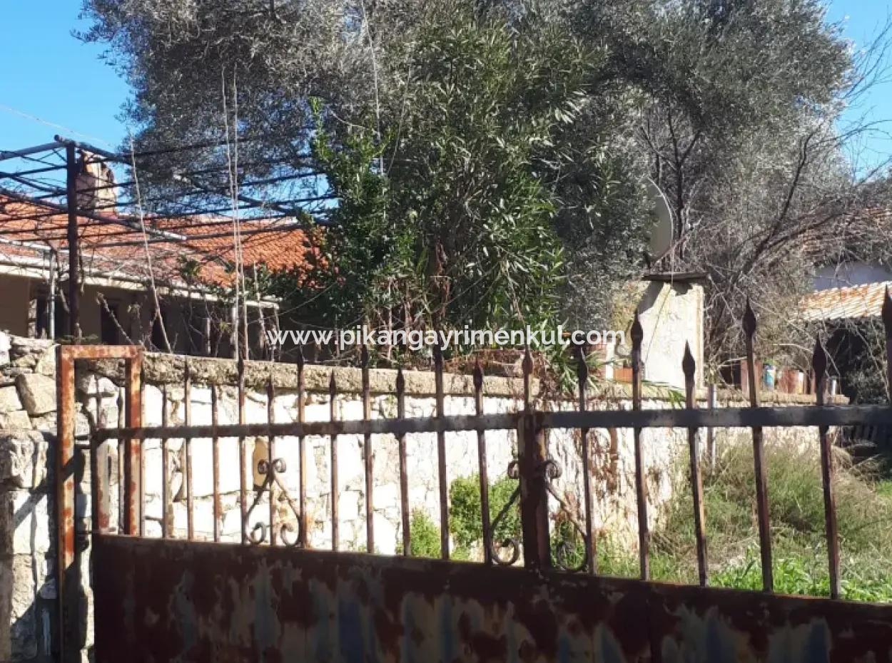 Dorfhaus Zum Verkauf Auf 545 M2 Zoniertem Grundstück In Denizli Kızılağaç