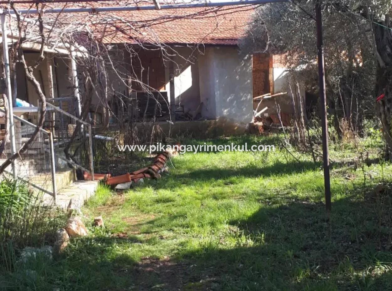 Dorfhaus Zum Verkauf Auf 545 M2 Zoniertem Grundstück In Denizli Kızılağaç