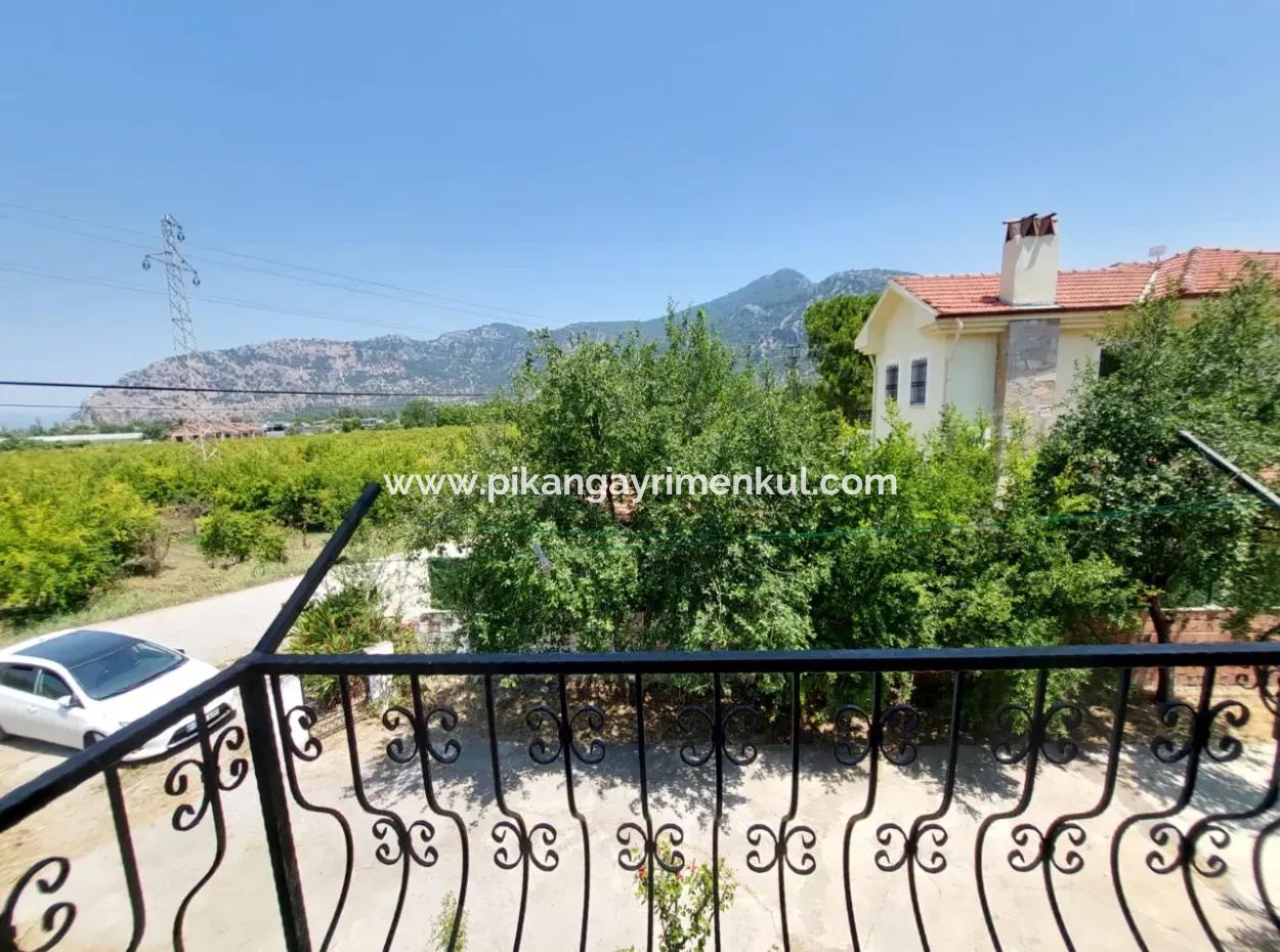 3 1 Unmöblierte Maisonette-Villa Zu Vermieten In Ortaca Dalyan, Mugla