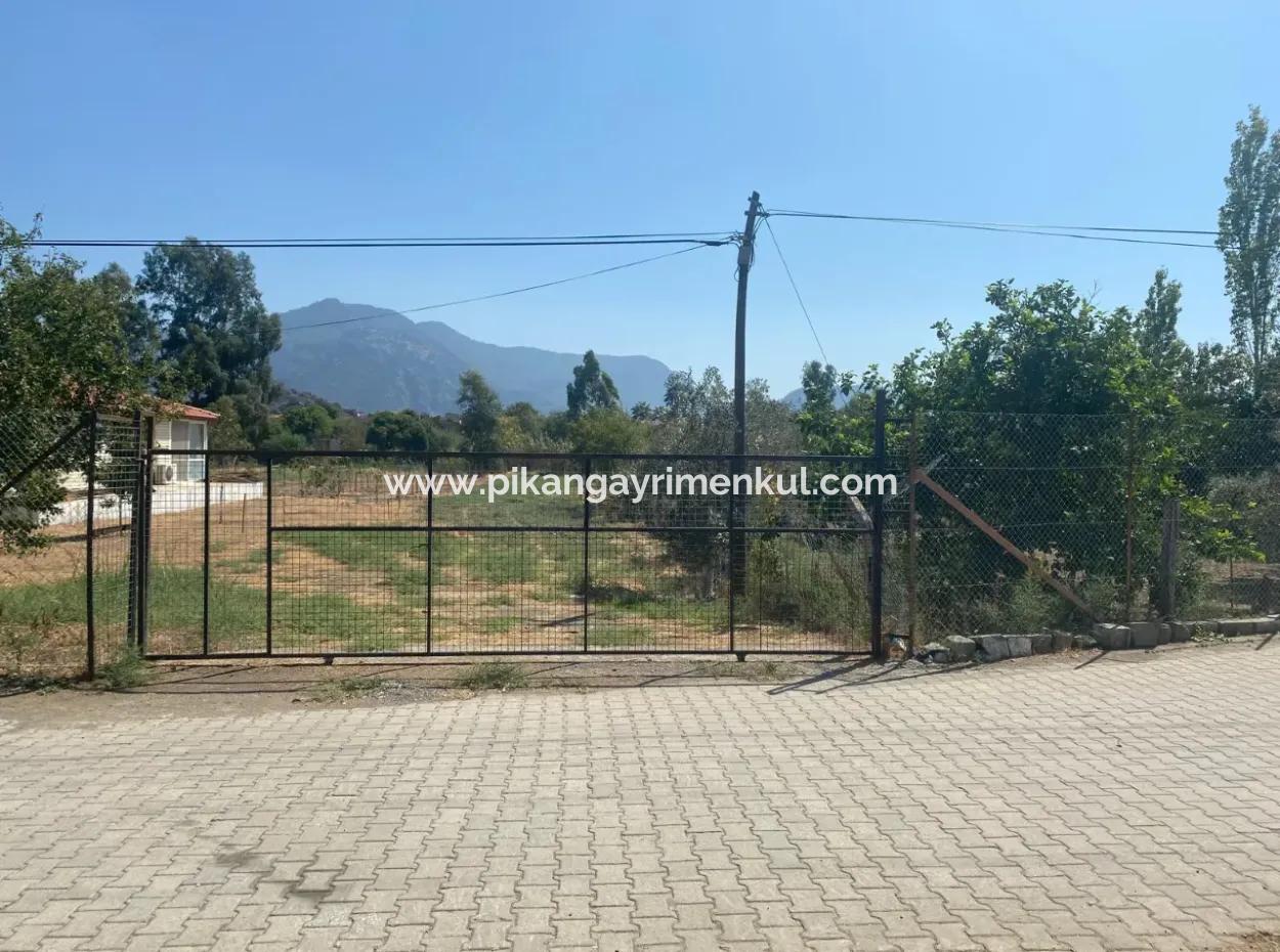 Köyceğiz Çandır Dalyan Canal Front 3210 M2 Grundstück Zum Verkauf