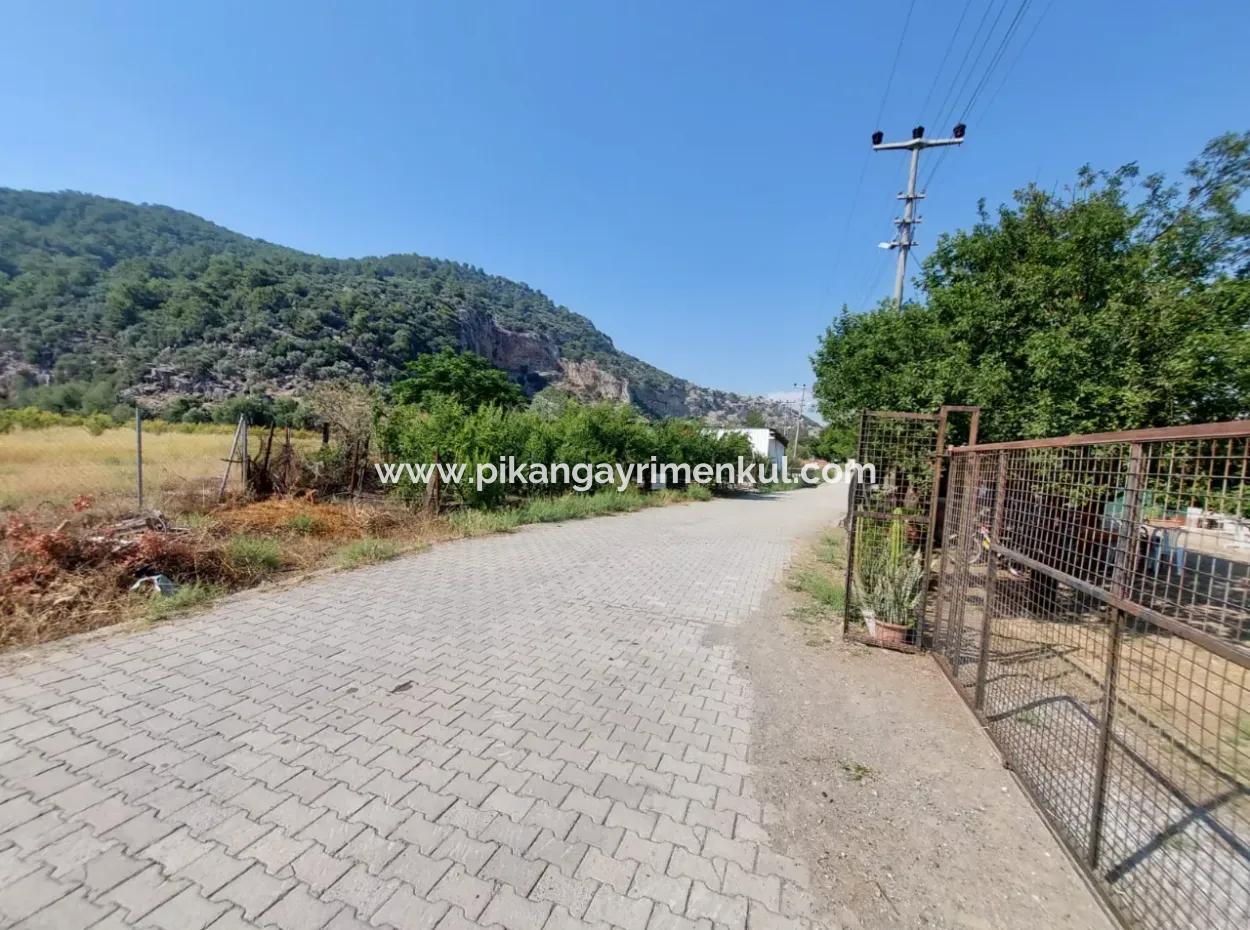 Köyceğiz Çandır Dalyan Canal Front 3210 M2 Grundstück Zum Verkauf