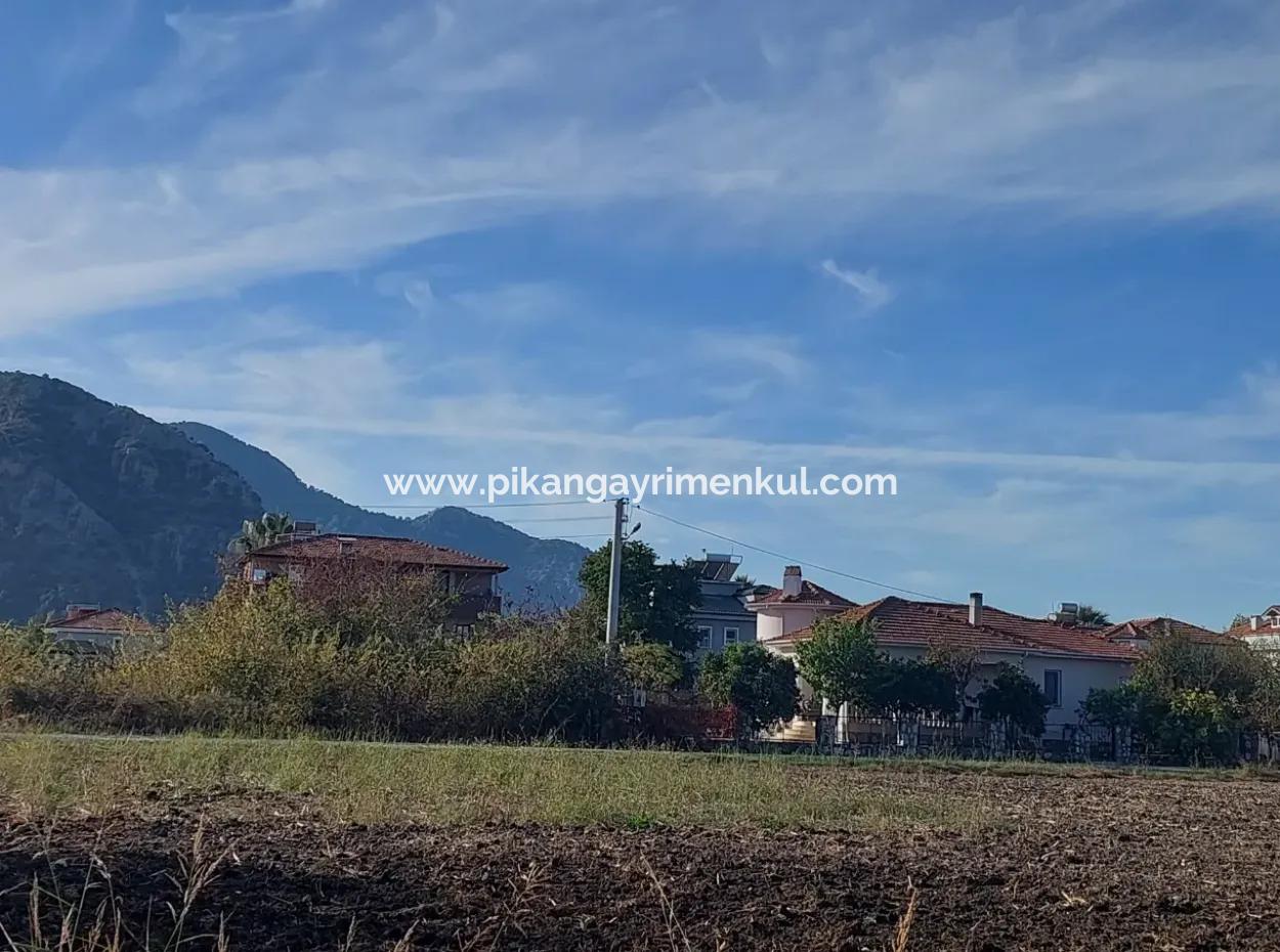 Schnäppchen 540M2 Land Geeignet Für Investitionen In Ortaca Okçular Zu Verkaufen