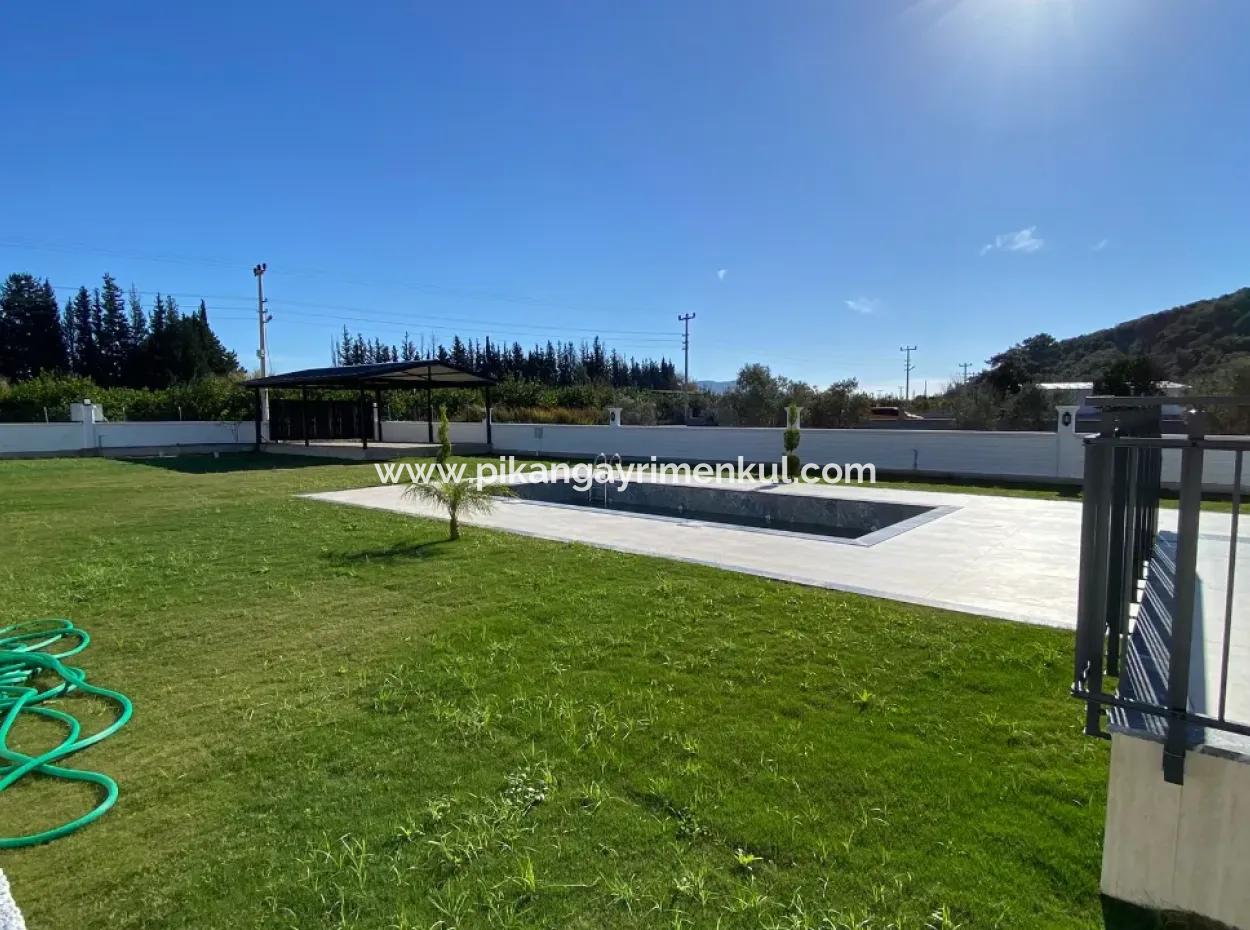 Ultra-Luxuriöse Freistehende Villa Auf Einem 1000M2 Großen Grundstück Zum Verkauf In Ortaca Fevziye.