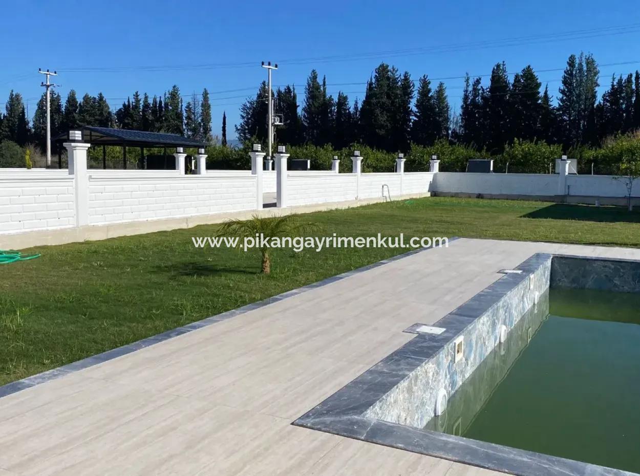 Ultra-Luxuriöse Freistehende Villa Auf Einem 1000M2 Großen Grundstück Zum Verkauf In Ortaca Fevziye.