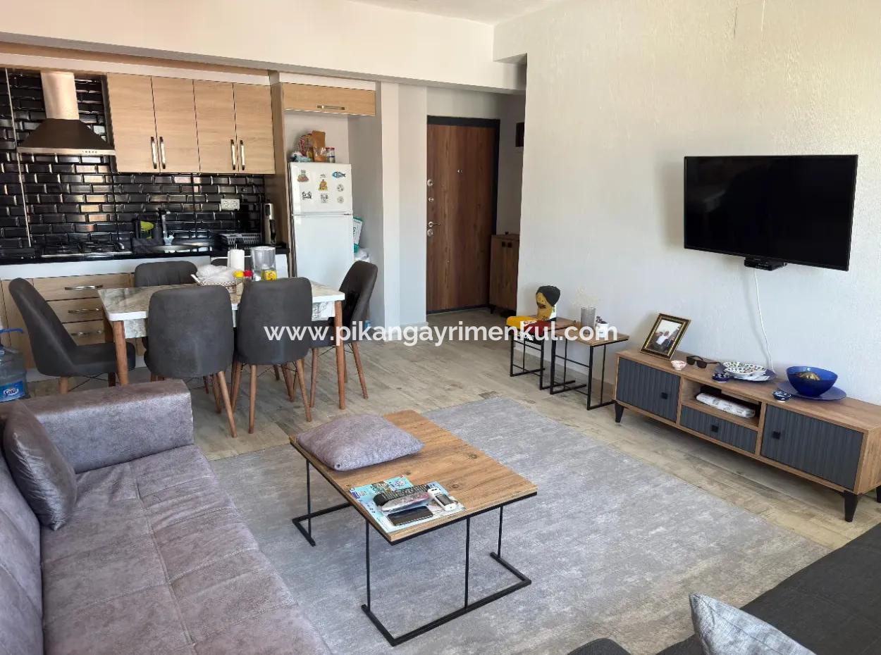 1 1 70M2 Voll Möblierte Wohnung Zum Verkauf Im Zentrum Von Ortaca.