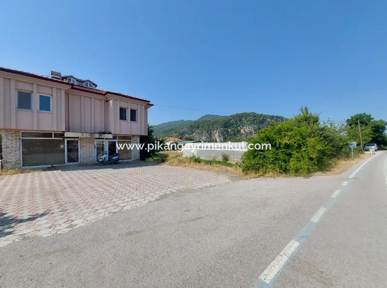 Muğla Ortaca Okçular Befindet Sich An Der Nulllage Der Dalyan-Autobahn, Gelegenheitsgeschäft Zur Miete Im Herzen Des Handels!