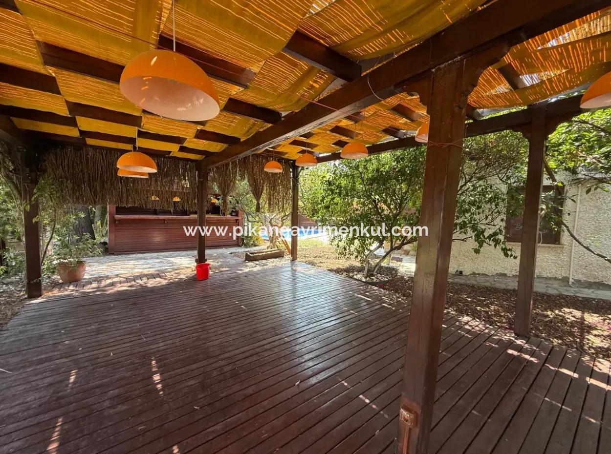 Freistehendes Haus Mit Restaurant Und 3 In 1 Pool Zu Vermieten In Ortaca Dalyan, Muğla