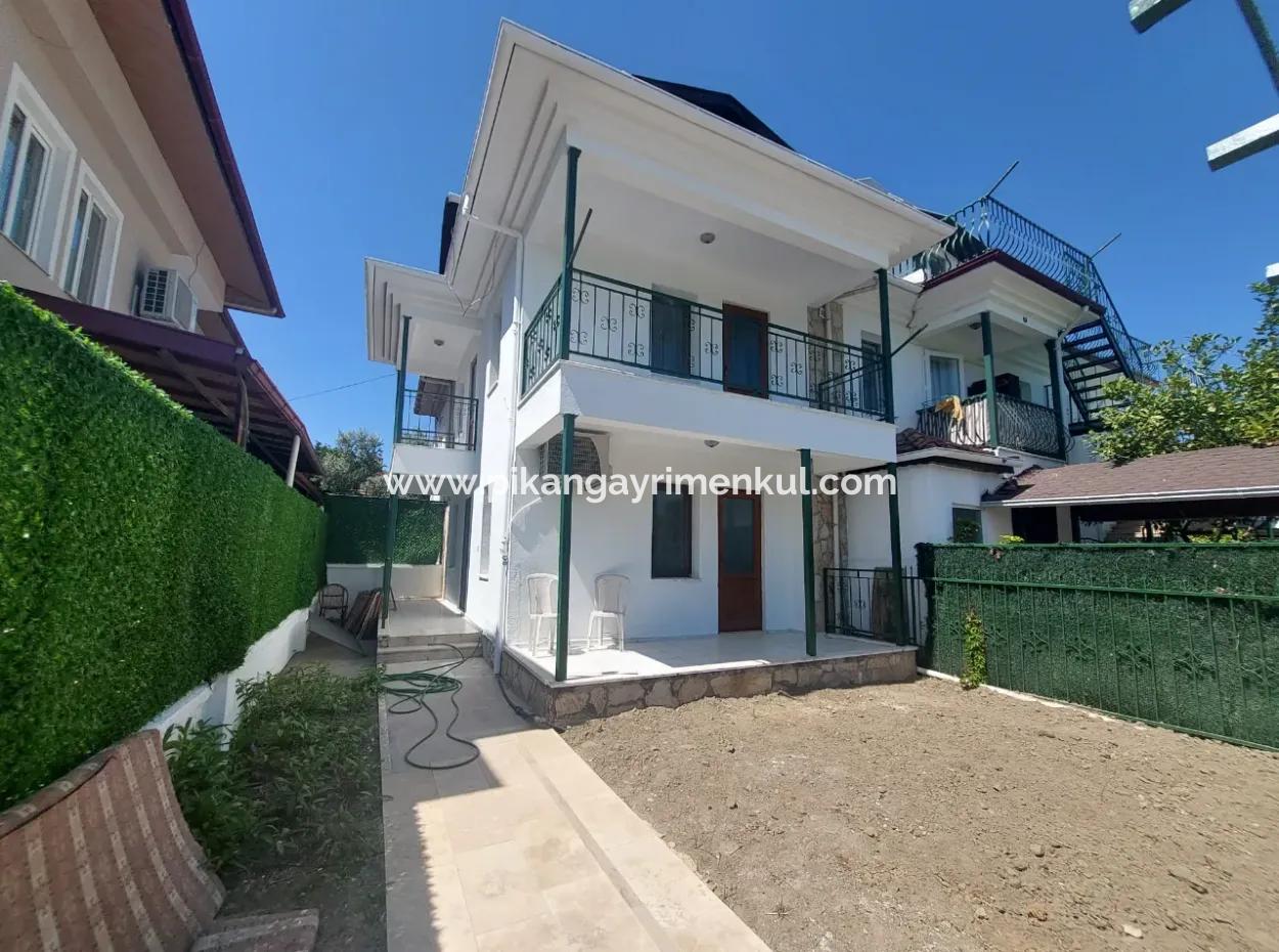4 In 1 Triplex Unmöblierte Villa Zu Vermieten In Dalyan Center, Mugla