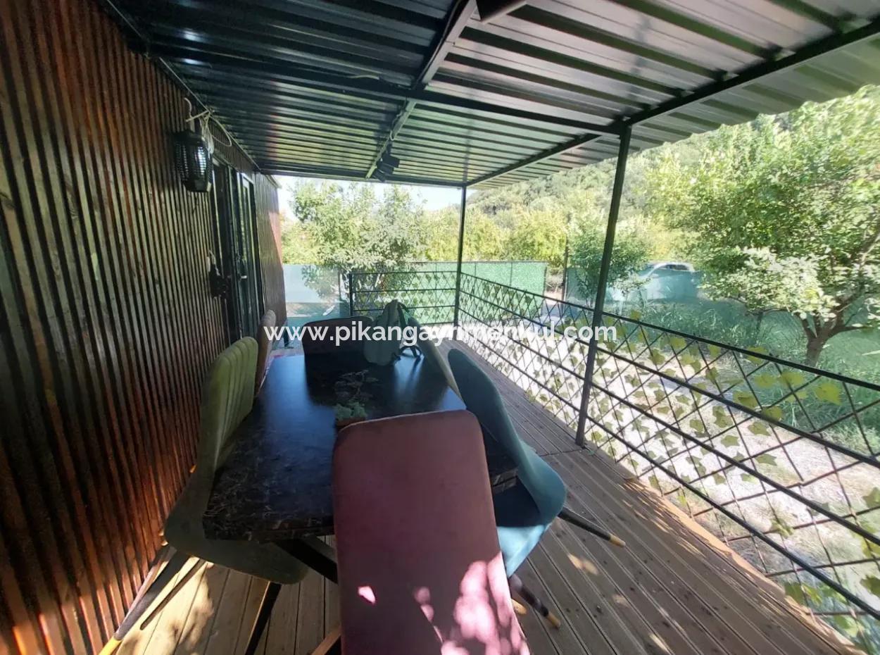 21 M² Möbliertes 1 1 Containerhaus In Ortaca Okçular – Jahresmiete