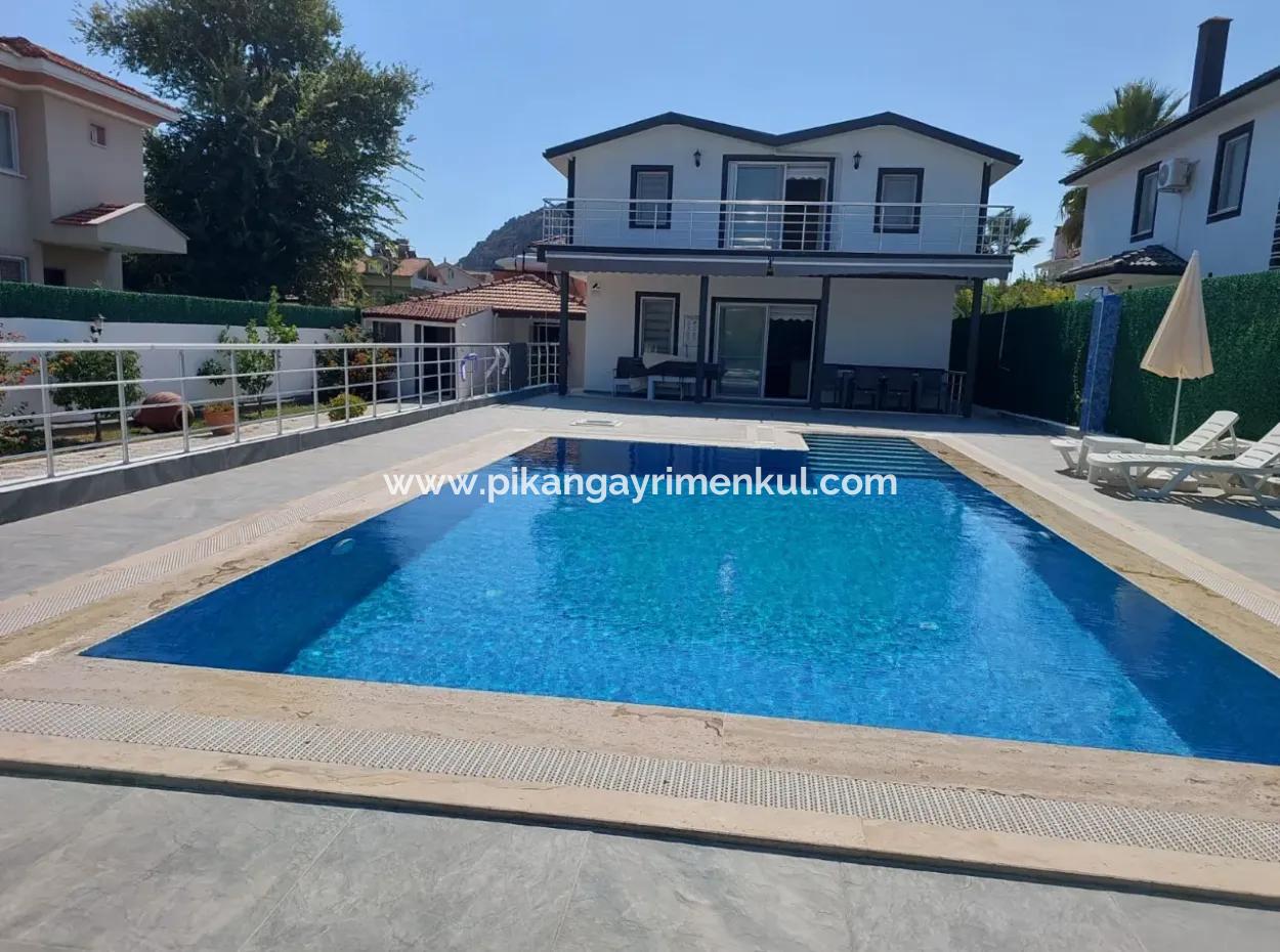 Neue 3 1 Maisonette Mit Pool Zum Verkauf In Dalyan, Muğla