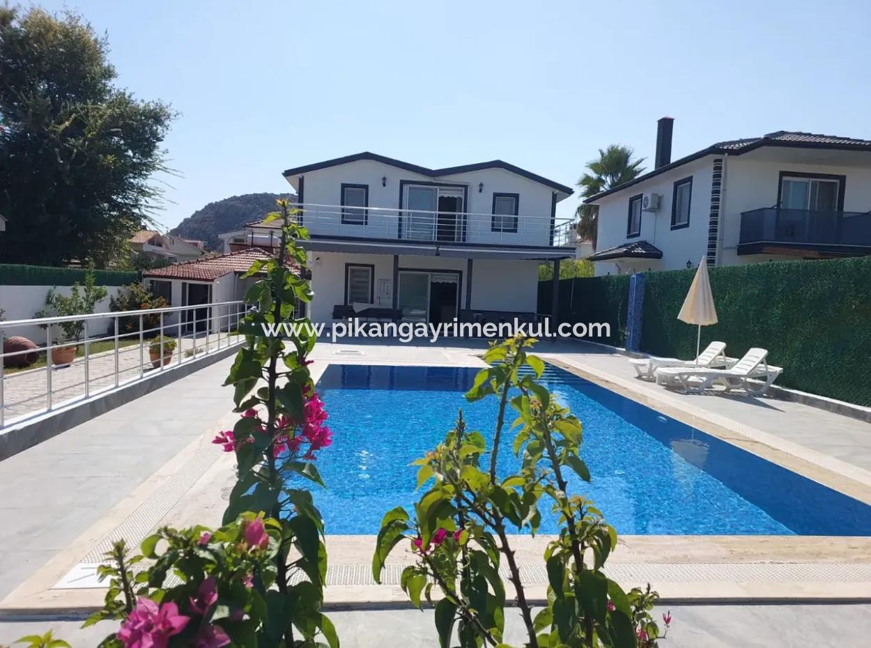 Neue 3 1 Maisonette Mit Pool Zum Verkauf In Dalyan, Muğla