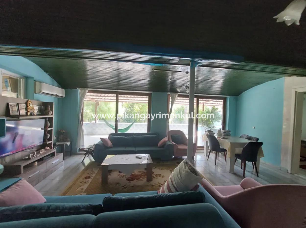 Frei Stehendes Haus Mit Pool, Berg- Und Naturblick In Muğla Ortaca Okçular Zu Verkaufen