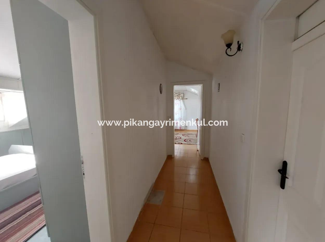 Möblierte 2 1, 70M2, Penthouse-Wohnung Zu Vermieten Im Zentrum Von Dalyan, Muğla