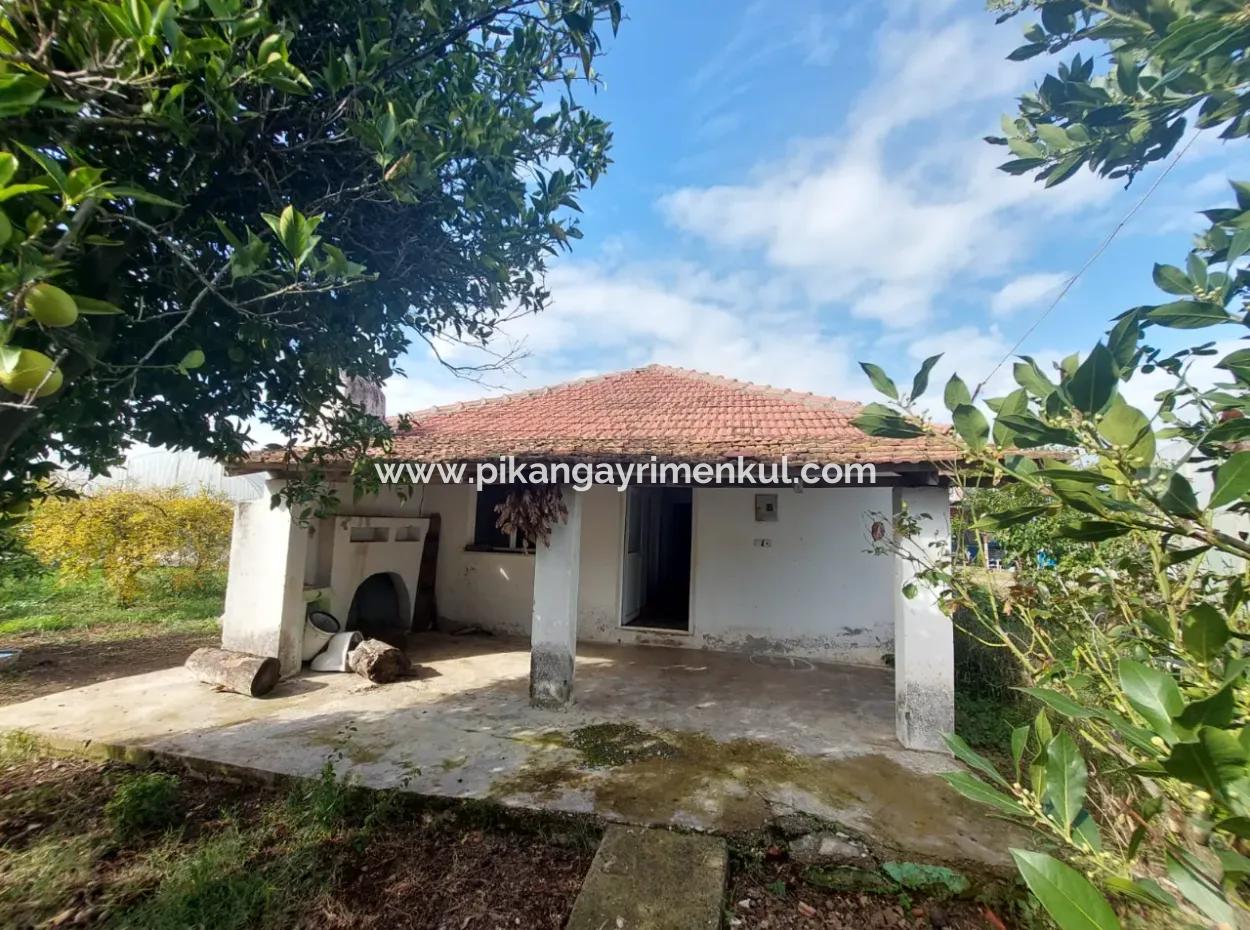 Muğla, Köyceğiz, Kavakarası 500 M2 Grundstück 80 M2 2 1 Schnäppchen-Dorfhaus Zu Verkaufen