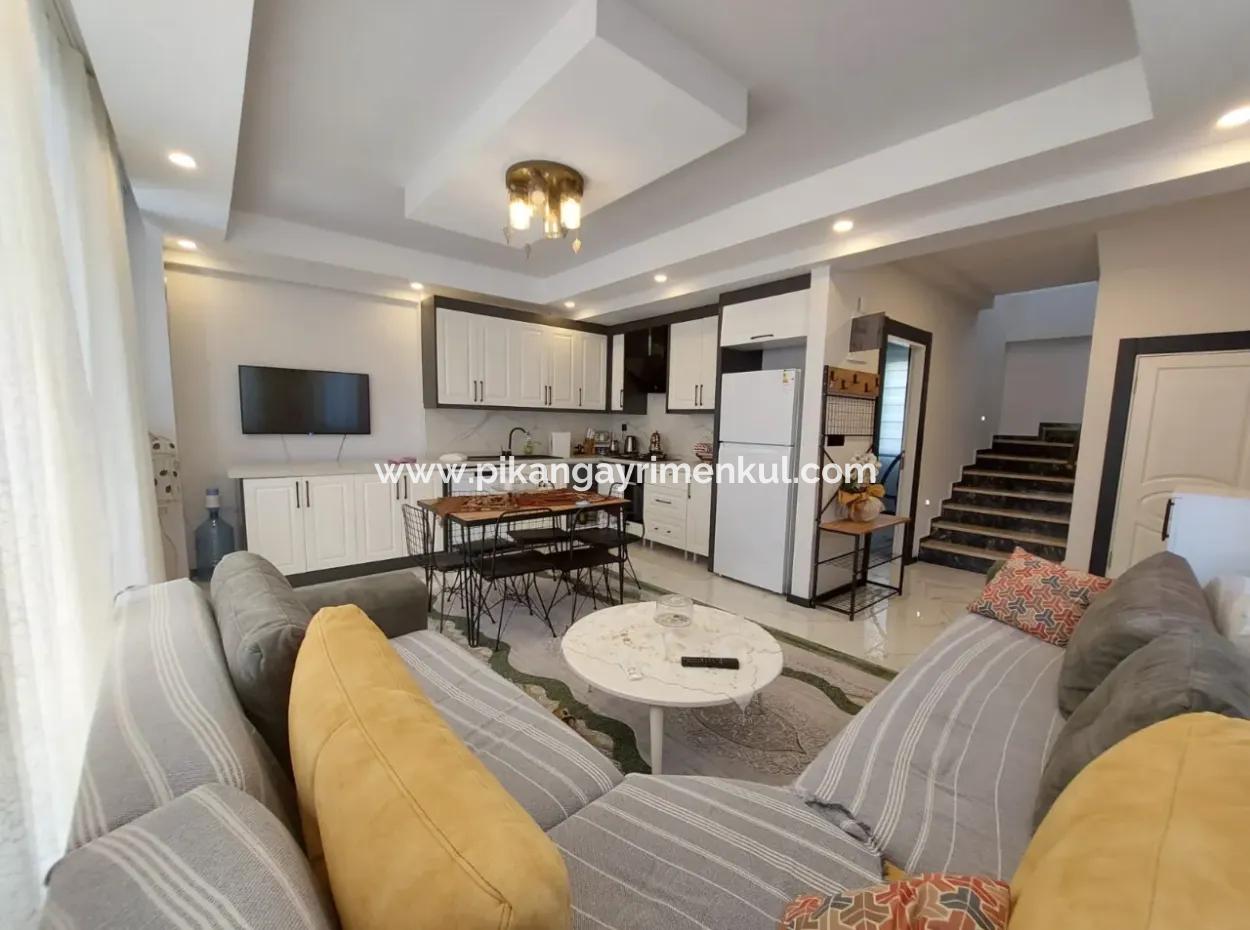 Maisonette Mit Freistehendem Swimmingpool Im Muğla Dalyan-Komplex Zu Verkaufen