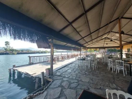 Köyceğiz Çandır Dalyan Canal Zero 865 M2 Haus Und Restaurant Zu Verkaufen