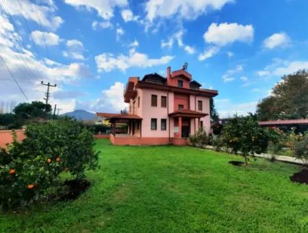 Mugla Ortaca Dalyan 3-Stöckiges Einfamilienhaus Zu Verkaufen