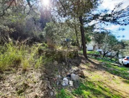 Ruiniertes Dorfhaus Aus Stein Zum Verkauf In Gökova Und Seinem Land