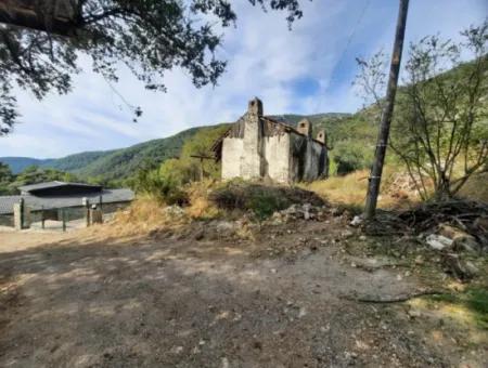 Meerblick Haus Zum Verkauf In Gocek Gokceovacik Und 246 M2 Grundstück