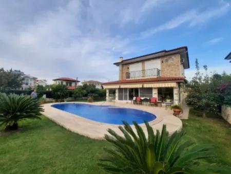 Luxus Freistehende 4 1 Villa Mit Pool In Mugla Dalyan Zu Verkaufen