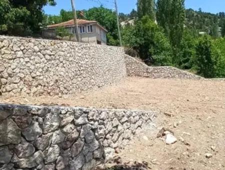 Freistehendes Grundstück Von 442 M2 Zum Verkauf In Denizli Çameli Ayvacık