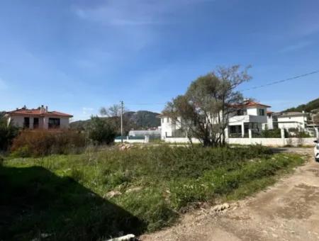 415 M2 Freistehendes Grundstück Mit Wohnbebauung In Ortaca Mergenlide Zu Verkaufen