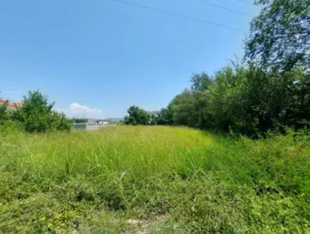 1.563 M² Zoniertes Grundstück, Das Für Den Hotel- Und Wohnungsbau In Dalyan, Muğla Geeignet Ist, Zu Verkaufen