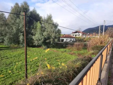 Gewerbegrundstück Zum Verkauf An Der Hauptstraße In Muğla Köyceğiz Toparlar – Unumgängliche Gelegenheit Für Kraftstoff, Markt Und Erholungsanlage!