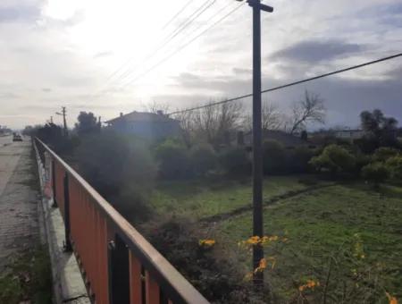 Gewerbegrundstück Zum Verkauf An Der Hauptstraße In Muğla Köyceğiz Toparlar – Unumgängliche Gelegenheit Für Kraftstoff, Markt Und Erholungsanlage!