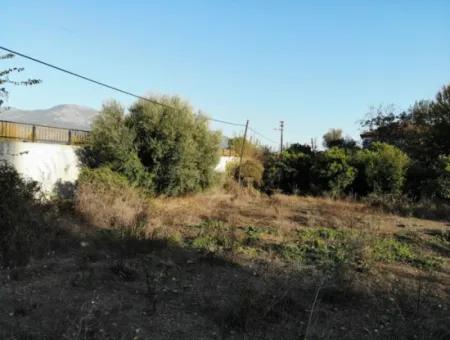 Gewerbegrundstück Zum Verkauf An Der Hauptstraße In Muğla Köyceğiz Toparlar – Unumgängliche Gelegenheit Für Kraftstoff, Markt Und Erholungsanlage!