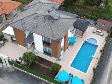Türsab Zertifizierte Freistehende Luxusvilla Zum Verkauf In Ortaca Akıncı
