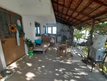 5.850 M² Seeblick Grundstück Und Dorfhaus Zum Verkauf In Ortaca Eskiköy