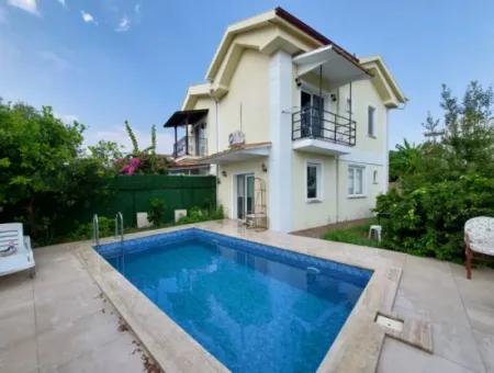 Möblierte Maisonette Mit Privatem Pool Zu Vermieten In Muğla Dalyan