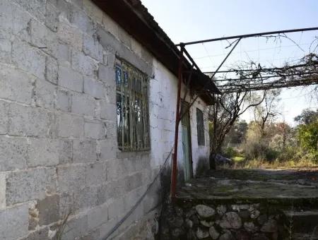 Freistehendes Haus Im Dorf Zum Verkauf In Fethiye Kadıköy