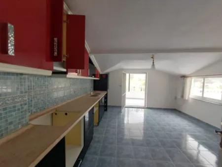 Große Und Geräumige 2 1 Penthouse Wohnung Unmöbliert Zu Vermieten In Muğla Ortaca Kemaliye