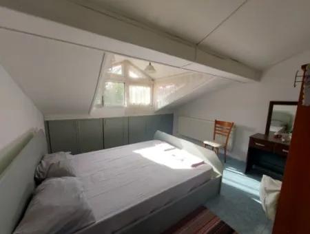 Möblierte 2 1, 70M2, Penthouse-Wohnung Zu Vermieten Im Zentrum Von Dalyan, Muğla