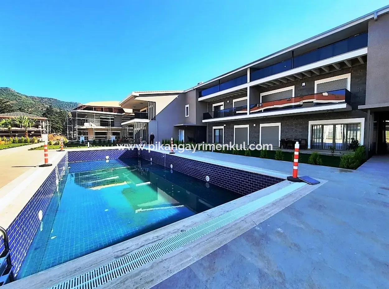 3+ 1 Zero Duplexes With Common Swimming Pool For Sale In Marmaris Center