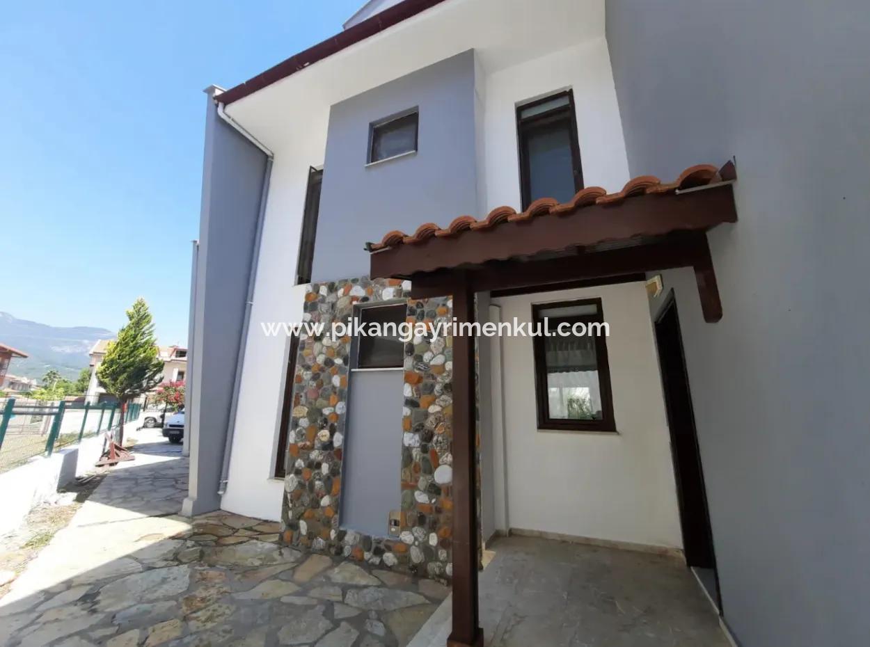 3 Triplex Villas With Mugla Ortaca Dalyan Swimming Pool For Sale Completely