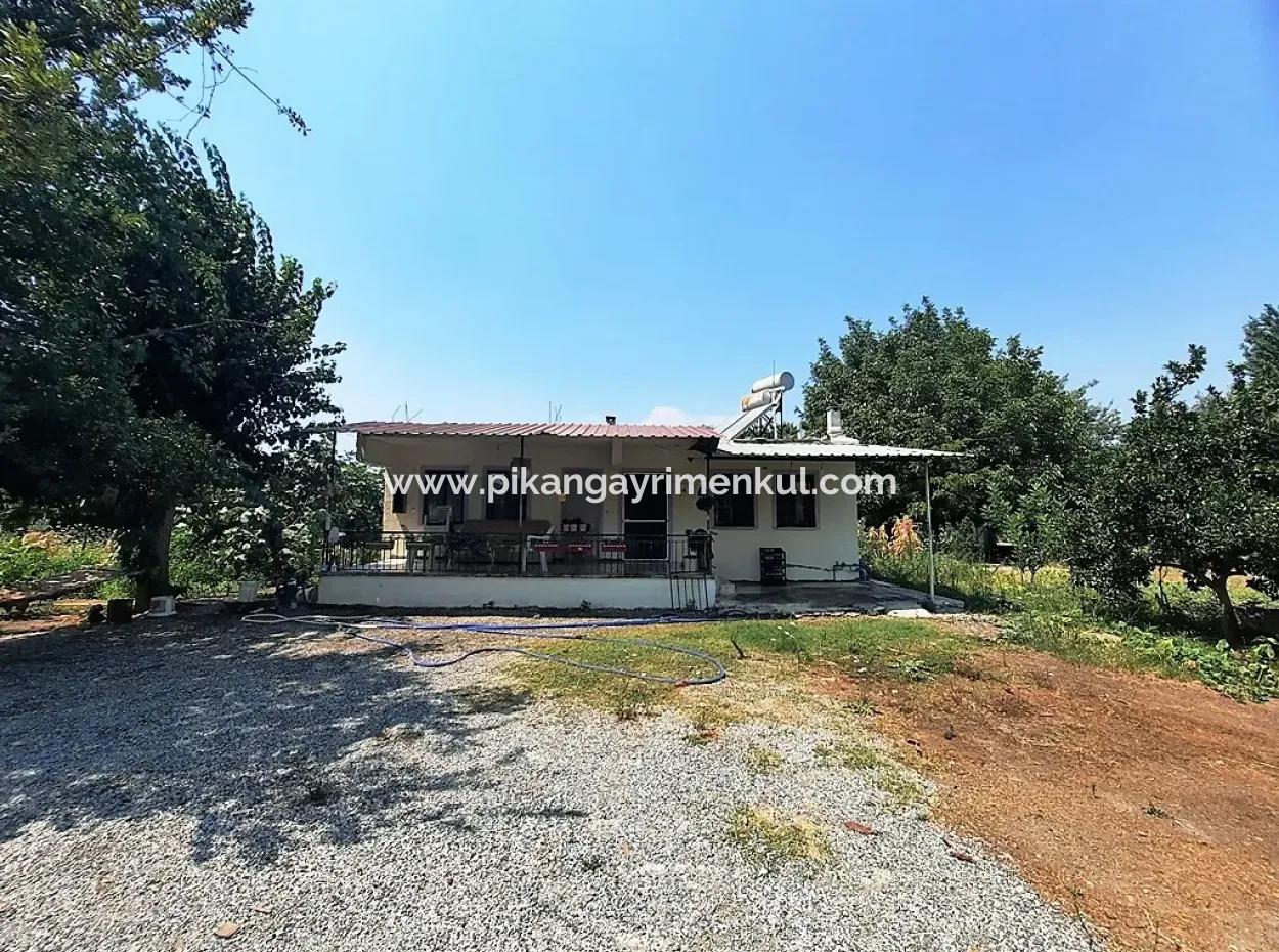 Mugla Ortaca Dalyan 1534 M2 Land Single-Storey Detached House For Sale
