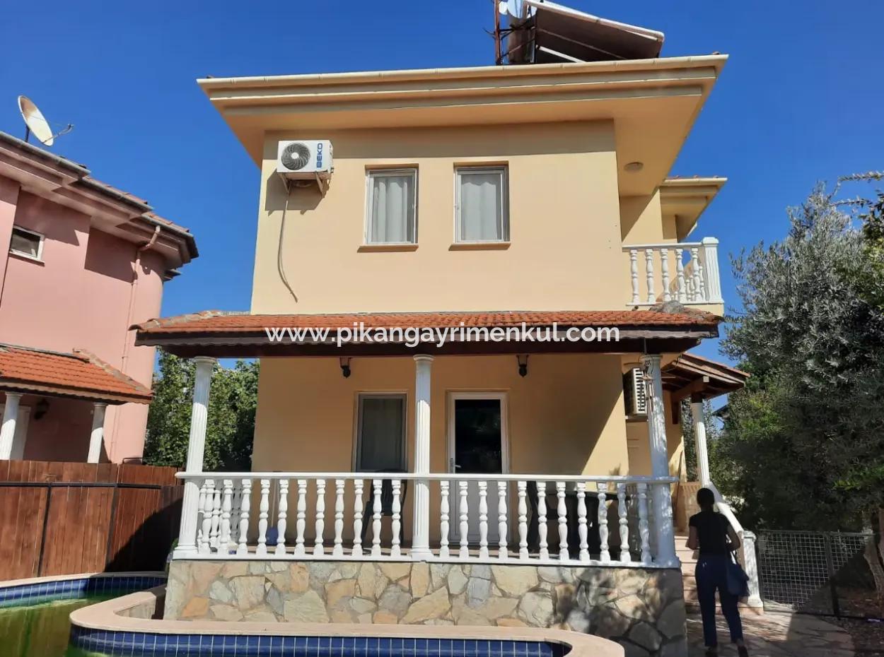 Mugla Ortaca Dalyan Detached Private Swimming Pool 3 1-Item Duplex For Annual Rent