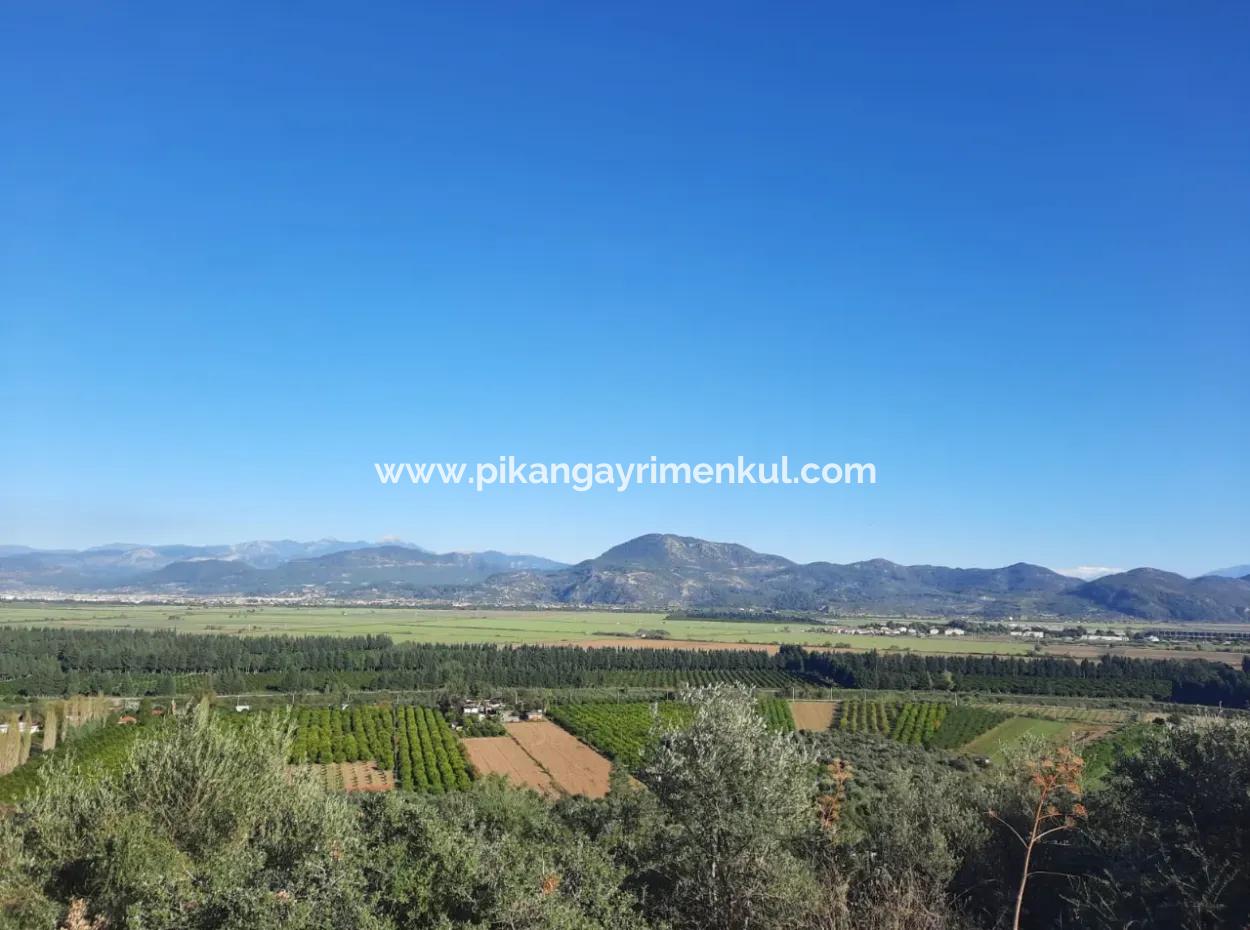 Land With Sea View For Sale In Mugla Ortaca Fevziye