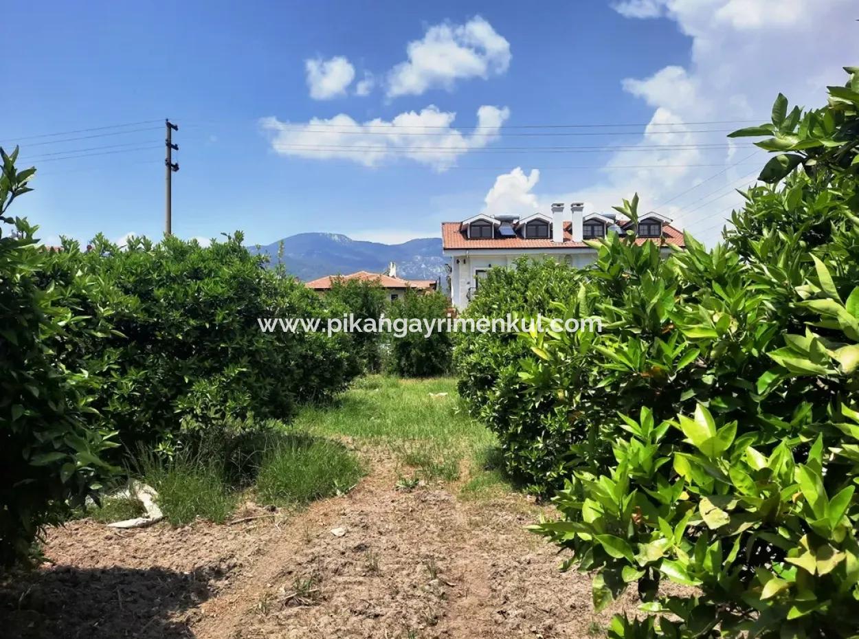 722 M2 Zoned Detached Land For Sale In Dalyan, Muğla