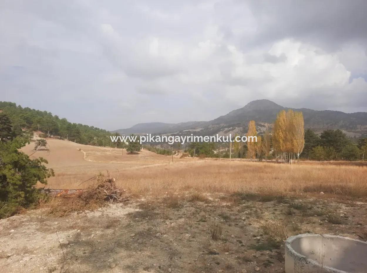 6 230 M2 Detached Land For Sale Or Exchange On The Old Acıpayam Road In Çameli Cumanda