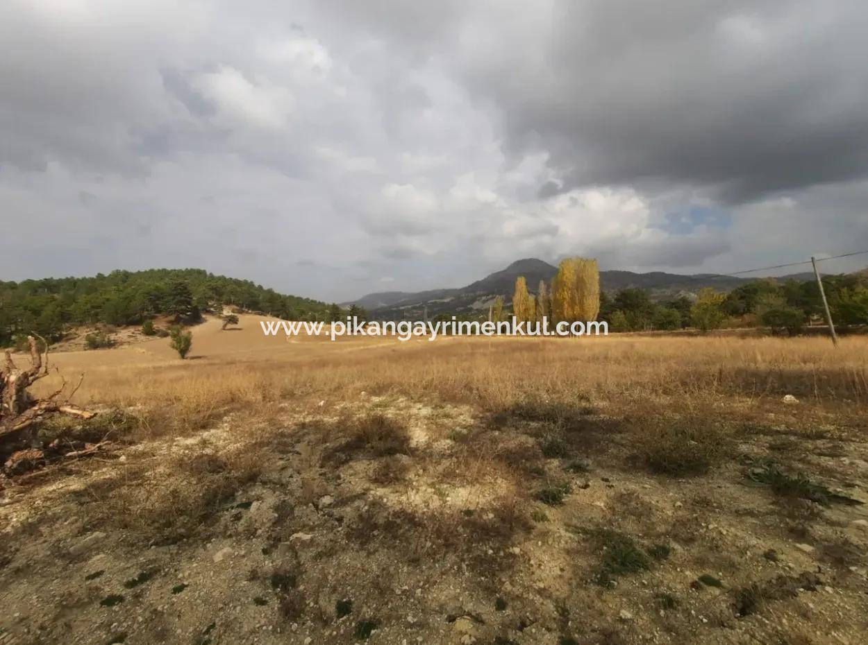 6 230 M2 Detached Land For Sale Or Exchange On The Old Acıpayam Road In Çameli Cumanda